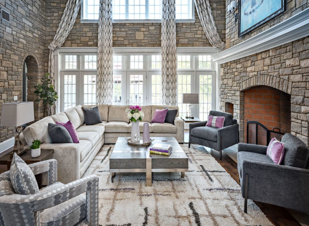 contemporary living room interior designer